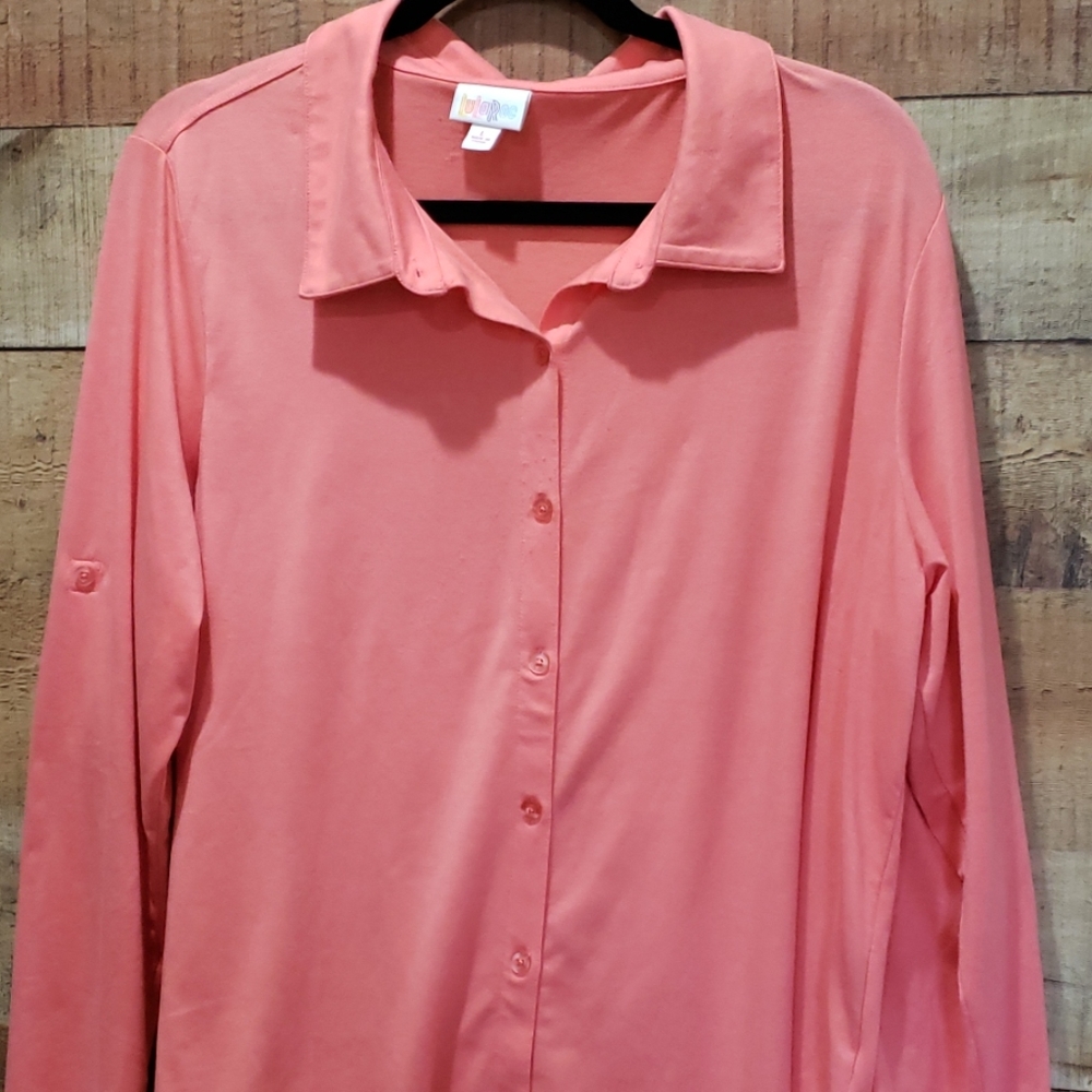 Lularoe Valentina size large worn once long sleeve